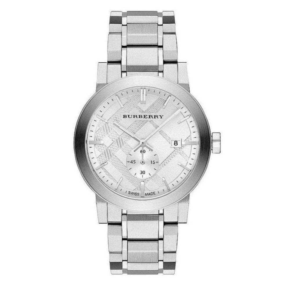 Men’s Burberry Watch Silver BU9900